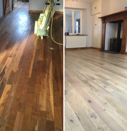 Wood Floor Restoration Devon